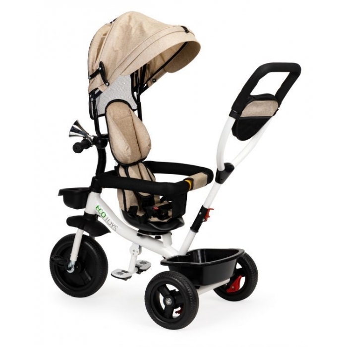 Tricicleta Ecotoys YM-BT-2 - Bej