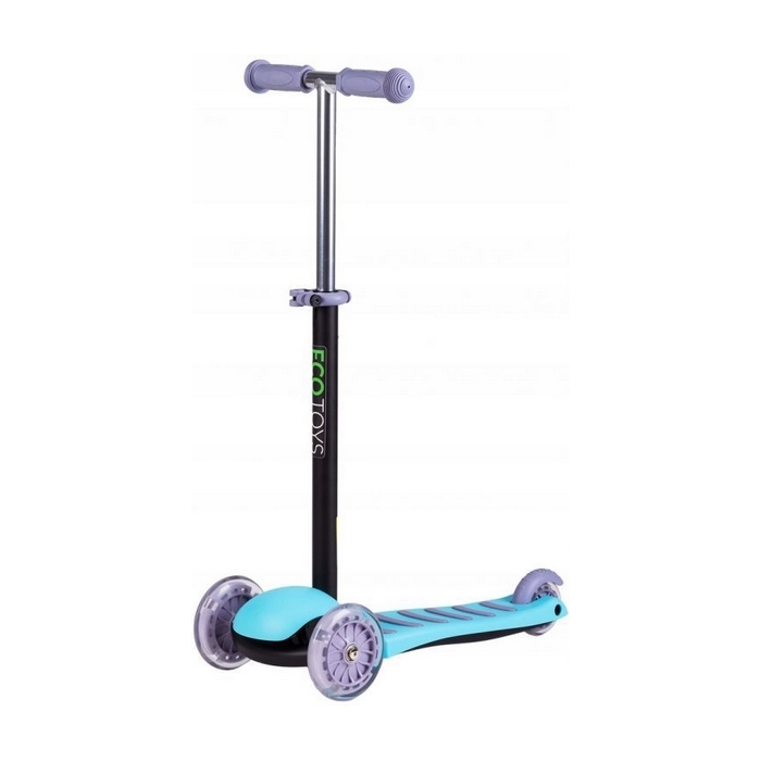 Trotineta Ecotoys cu LED 1503 - Albastru