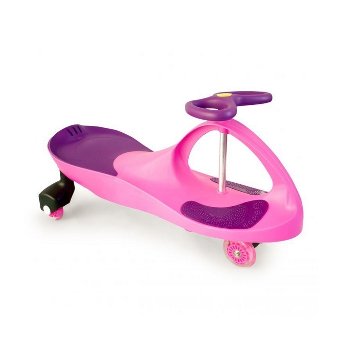 Trotineta gravitationala tip barca Ecotoys LB3001-B - Roz